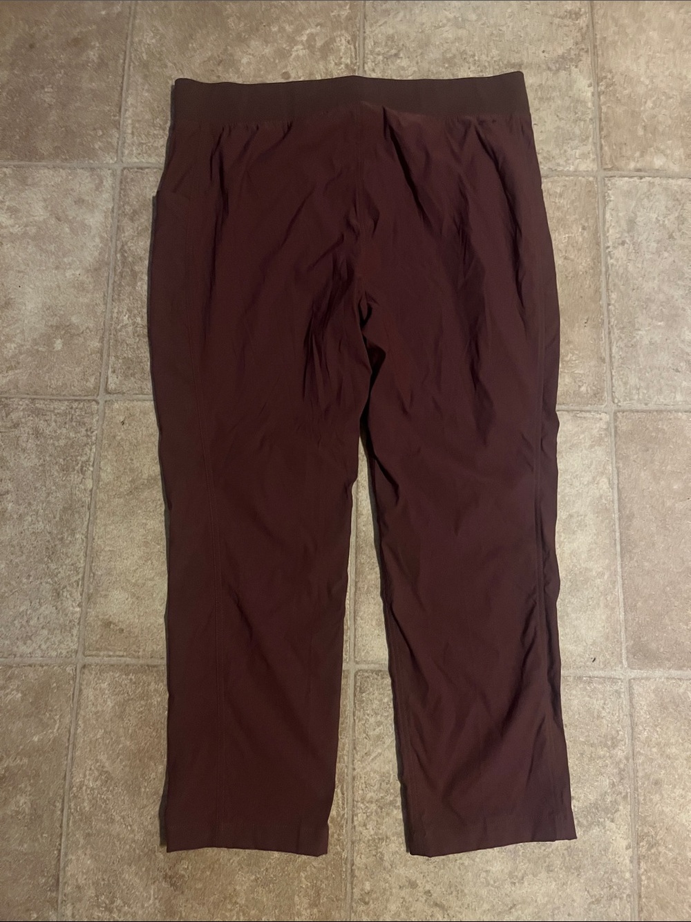 Eddie Bauer First Ascent Women Mauve Cropped Ankle Pants Hiking Outdoor Active - Picture 6 of 9